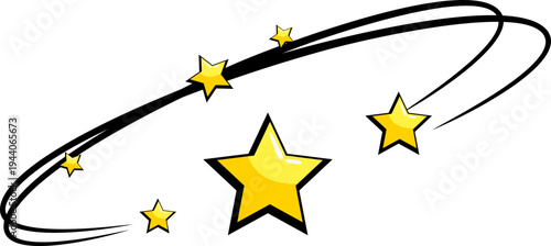 Comic Effect Dizzy Star