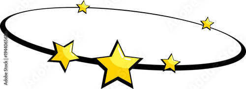 Comic Effect Dizzy Star