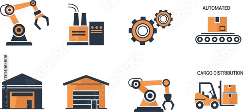 Smart manufacturing industrial automation and robotics