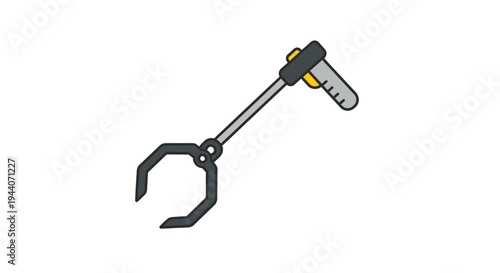 Robotic Arm with Gripper and Actuator Mechanism.