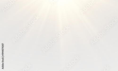 Yellow sun glow light radiant flare beam bright yellow png illustration of warm summer sky energy sparkling abstract background vector design.