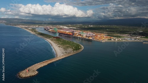 Wallpaper Mural Commercial port of Gioia Tauro Calabria Torontodigital.ca