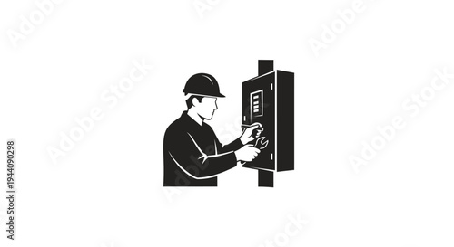 Person Using ATM Machine for Cash Withdrawal