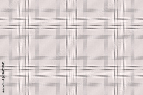 Grand texture seamless check, creation textile pattern fabric. Group vector background plaid tartan in white and grey colors.