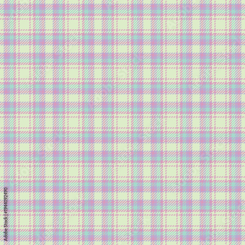50s plaid texture tartan, multicultural seamless check vector. Scrap background fabric pattern textile in light color.