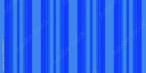 Simplicity stripe pattern textile, symmetry fabric lines background. Fo people seamless vertical vector texture in bright and cyan colors.