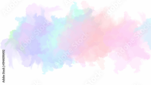 A soft pastel watercolor blend of purple, blue, and pink creates a dreamy, gentle background, perfect for elegant designs, quotes, invitations, or creative layouts.