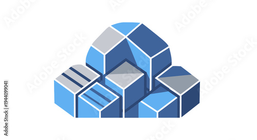 Cloud storage data block system.