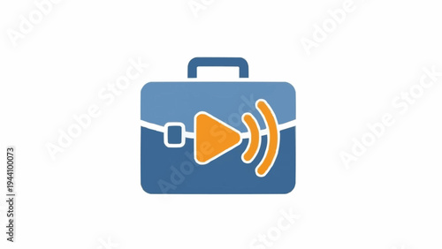 Foto Wireless Portable Speaker Briefcase.