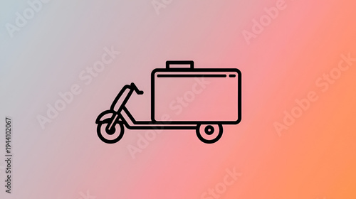 Black line icon for Move