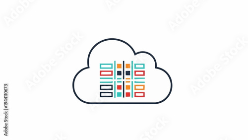 Cloud Server Storage Data Center.