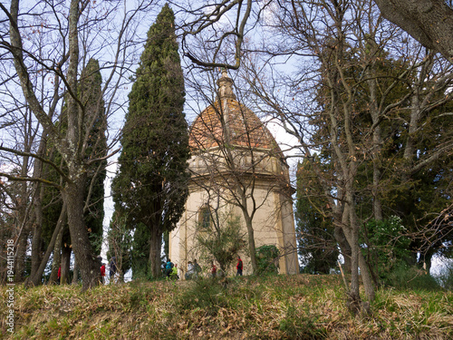 italia, toscana, firenze, barberino val d'elsa, cappella di san michele arcangelo a semifonte.