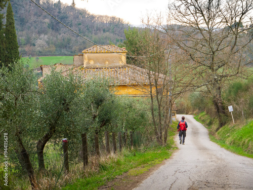 italia, toscana, firenze, barberino val d'elsa, cappella di san michele arcangelo a semifonte.