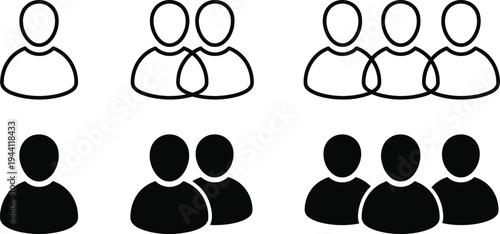 People teamwork collaboration vector illustration, flat design graphic