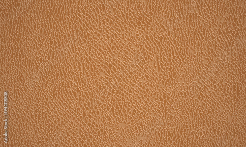 Light tan leather texture background with fine grain pattern, realistic seamless leather surface for upholstery, fashion design, luxury branding and mockups