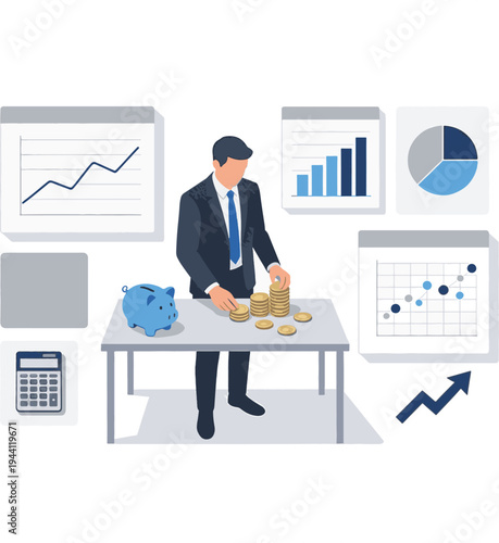 Business roadmap infographic with milestones and growth path