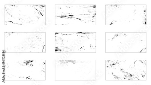 Grunge Urban Backgrounds set. Texture Vector. Dust Overlay Distress Grain ,Simply Place illustration