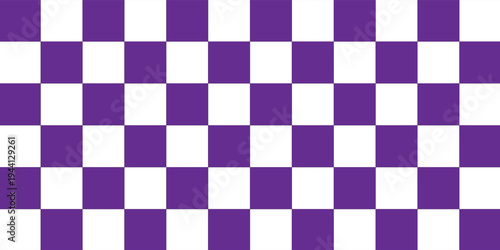 purple White color square pattern. Picnic blanket texture.
