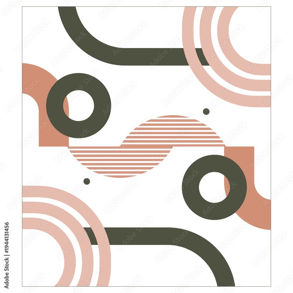 Fototapeta premium vector illustration of a abstract background