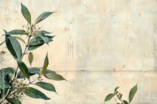 Elder flower ephemera border backgrounds plant paper.