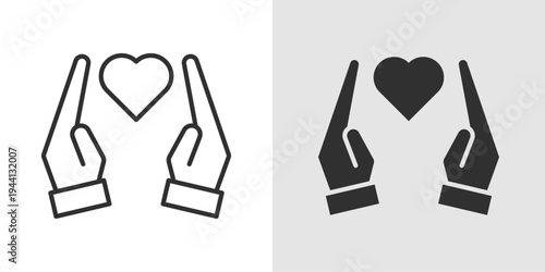 Health Donation Icon representing charitable healthcare support, medical aid contributions, community assistance, and funding for health services and wellness programs.