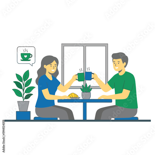 Illustration of Daily Activities Lifestyle