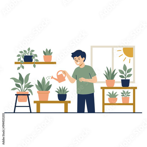 Illustration of Daily Activities Lifestyle