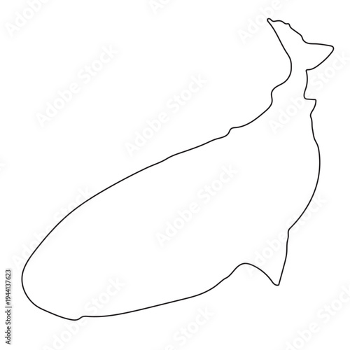 Greenland Shark Line Icon