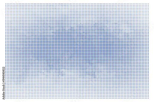 Blue Halftone Dots Gradient Abstract Background