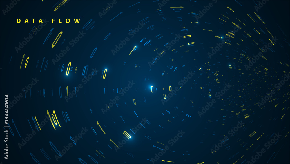 custom made wallpaper toronto digitalAbstract big data visualization. Big data code representation. Graphic concept for your design