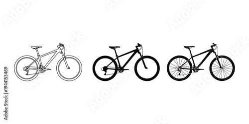 Mountain Bike Styles Comparison