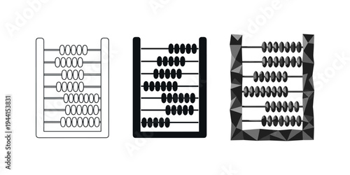 Three Abacus Styles
