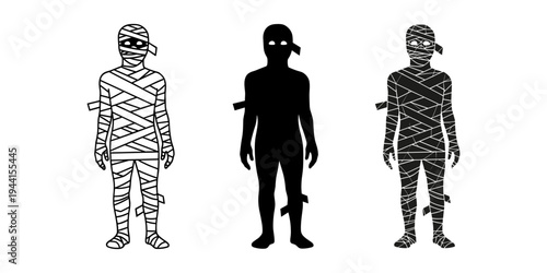Mummy Icon Set