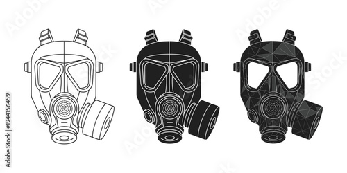 Gas Mask Styles Collection