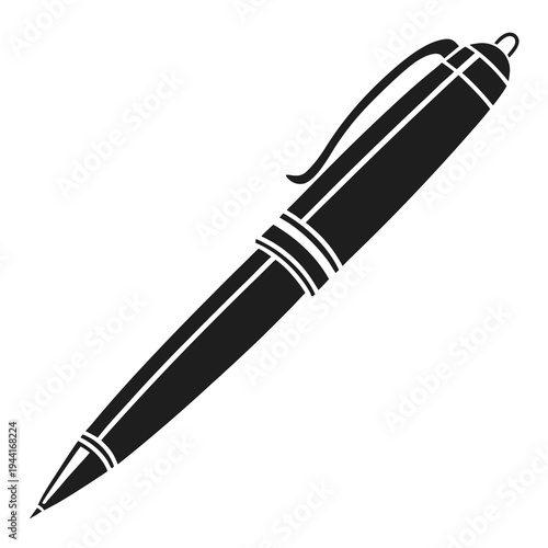 ballpoint pen icon vector 