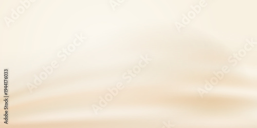 Golden luxury gradient lines background. Beige pink gradient neutral backdrop. Brown lines on cream color bg. Vector illustration