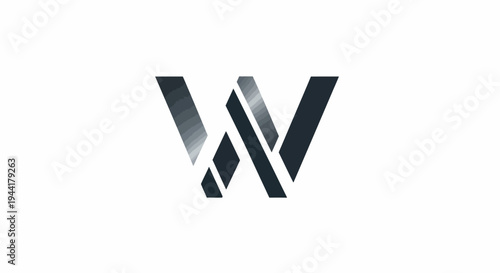Modern W Letter Logo Design.