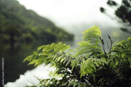 Photo of new zealand vegetation landscape outdoors.
