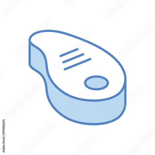 Steak vector icon