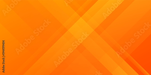 Abstract yellow and fresh orange warm gradient tone background. Simply curve lines lighting shapes element. Digital wallpaper design. Vector illustration