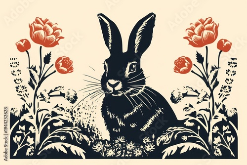 Easter bunny pattern animal mammal.