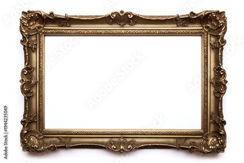 Bronze frame vintage backgrounds rectangle white background.