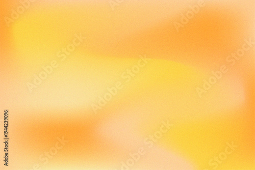 Billede på lærred Warm Golden and Peach Abstract Gradient Background with Soft Light Effect