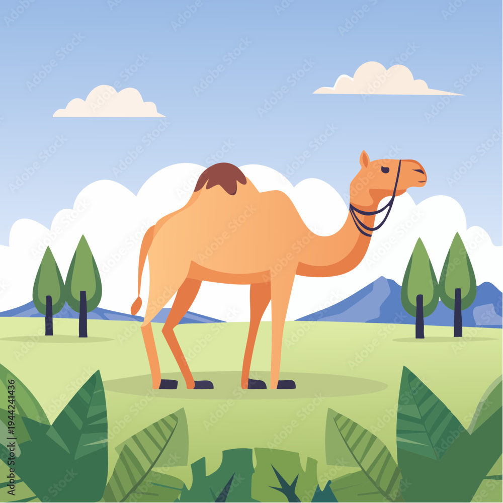 Fototapeta premium Tier in der Natur