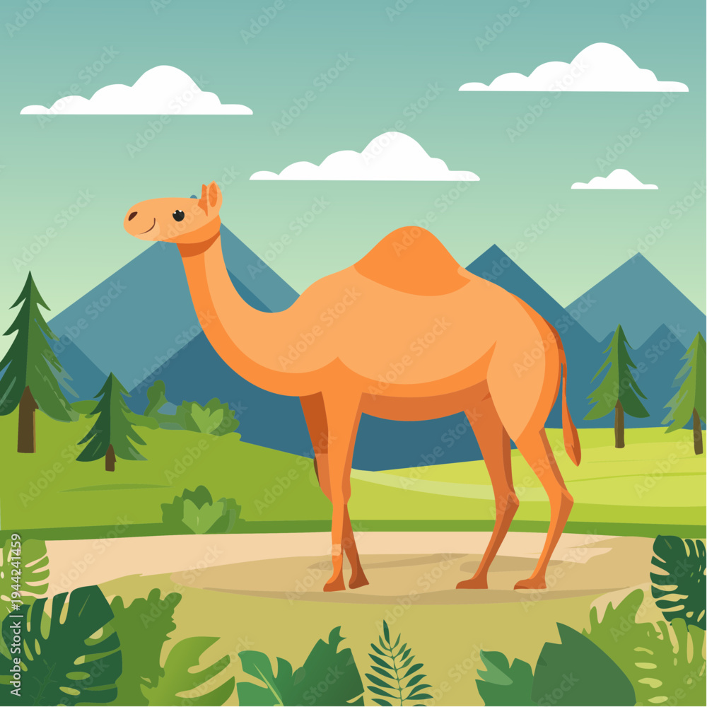 Fototapeta premium Tier in der Natur