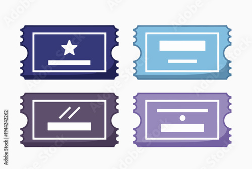 set of tickets, vector