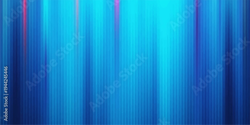 Bright abstract blue background featuring a digital gradient design with vertical motion lines and a light stripe pattern for a modern technology style wallpaper backdrop