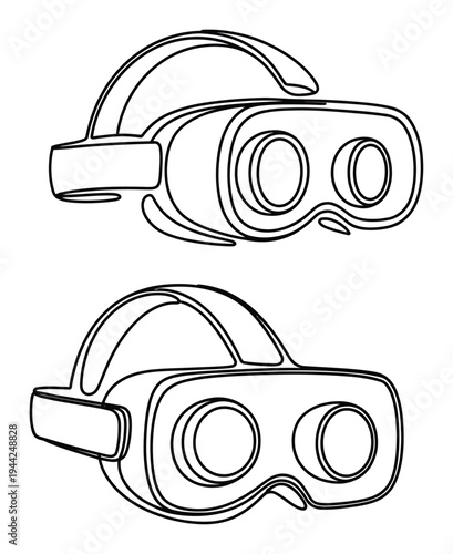 Two Outline of Virtual Reality Headsets