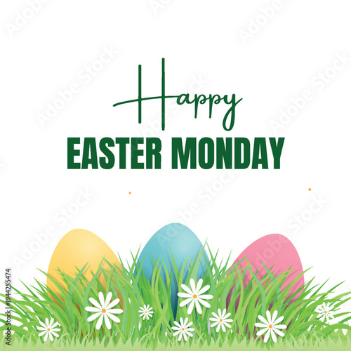Easter Monday Facebook Post Design