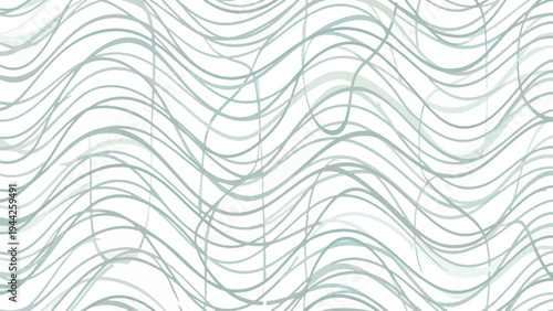 Wavy Lines Pattern Design Element.